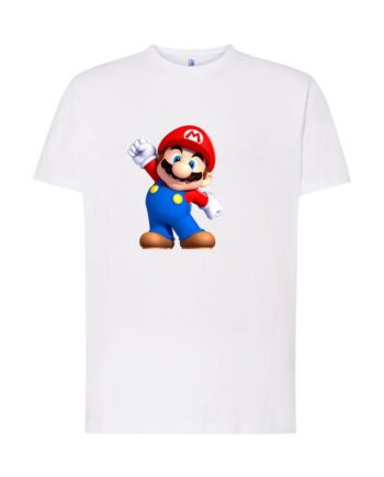 Μπλούζα με στάμπα Super Mario!